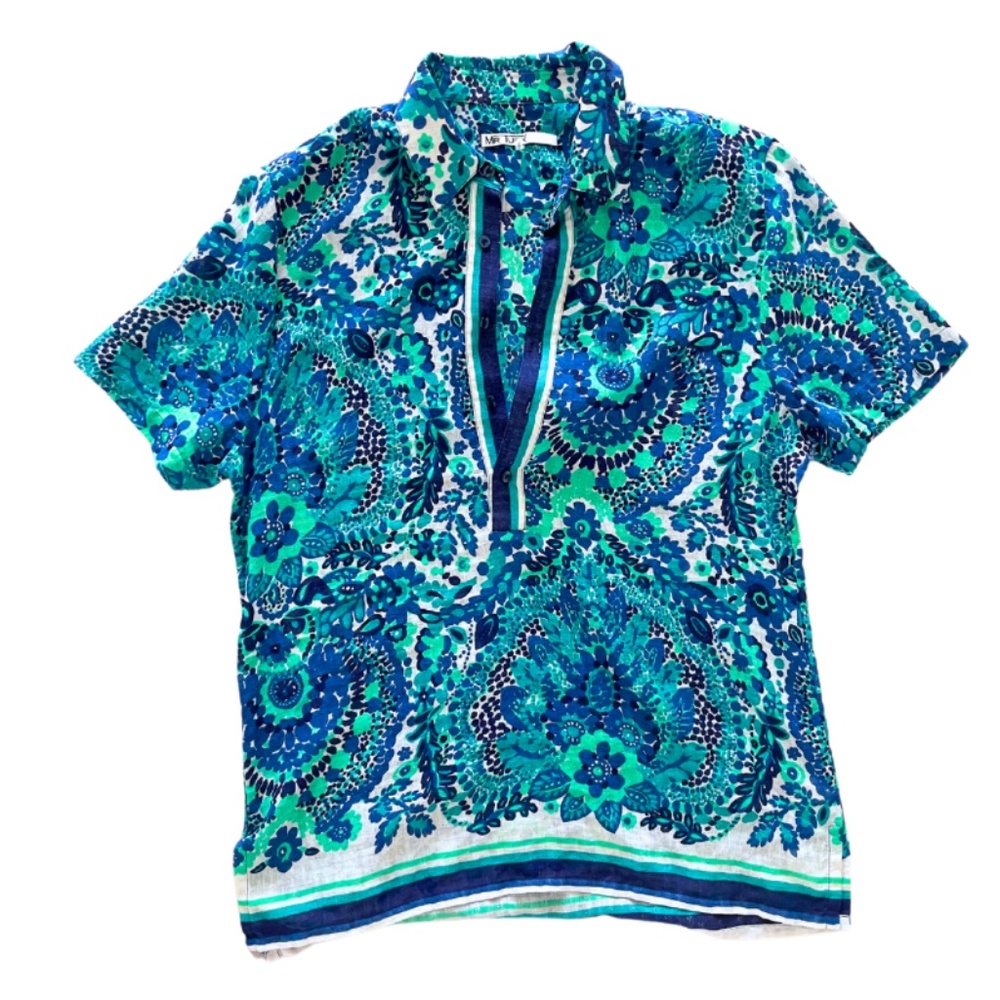 - Mr Turk JOSUE SHORT SLEEVE SHIRT SIZE  L